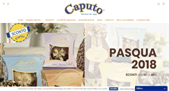 Desktop Screenshot of caputodolciumi.com
